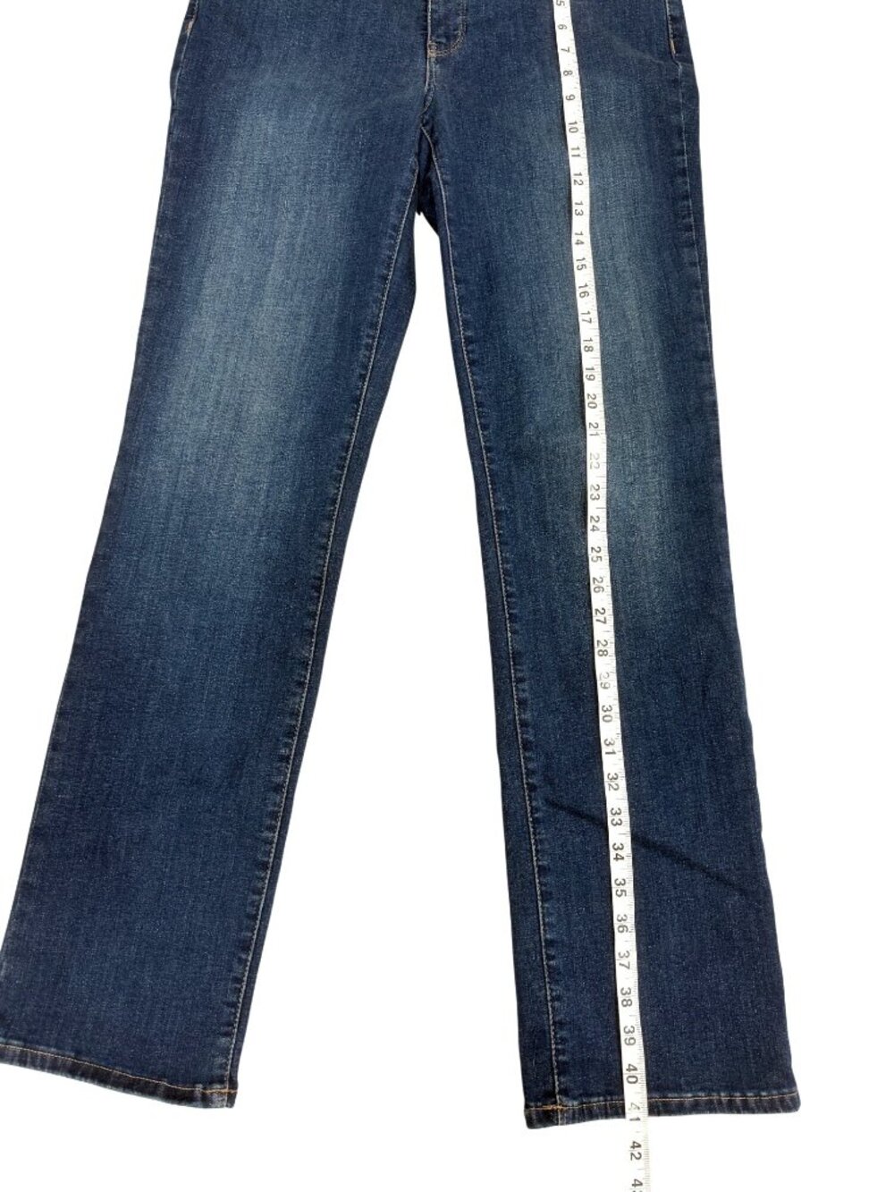 NYDJ Womens Size 6 Marilyn Straight Jeans Blue Denim NEW with Tags - Picture 7 of 9